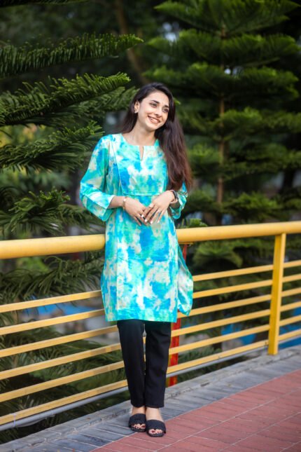 Tie-Dye Single Kurti