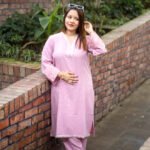 Blush Pink Long Two Piece Kameez