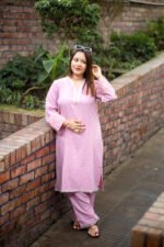 Blush Pink Long Two Piece Kameez
