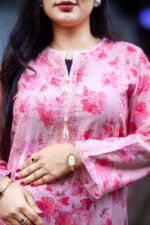 Blush Pink Single Short Kameez - Image 2