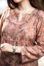 Mauve Pink Single Kurti - Image 2