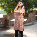 Mauve Pink Single Kurti