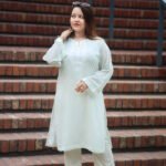 Mint Single Long Kameez